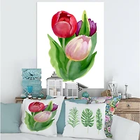 Designart - Beautiful Tulip Flowers