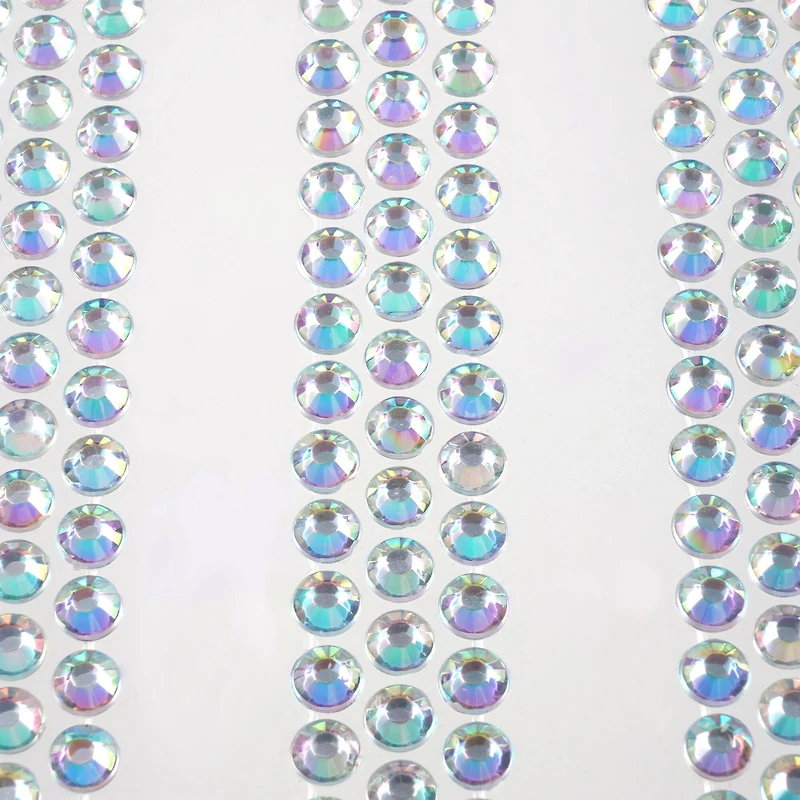 3-Piece Iridescent Clear Rhinestone Borders by Recollections™