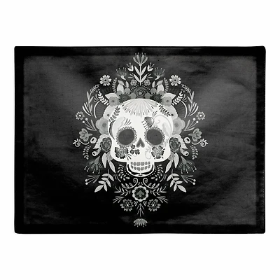 Sugar Skull 18" x 14" Cotton Twill Placemat