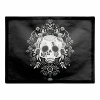 Sugar Skull 18" x 14" Cotton Twill Placemat