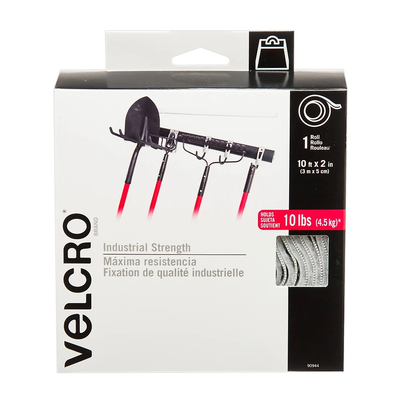 VELCRO® Brand Industrial Strength White Adhesive Roll