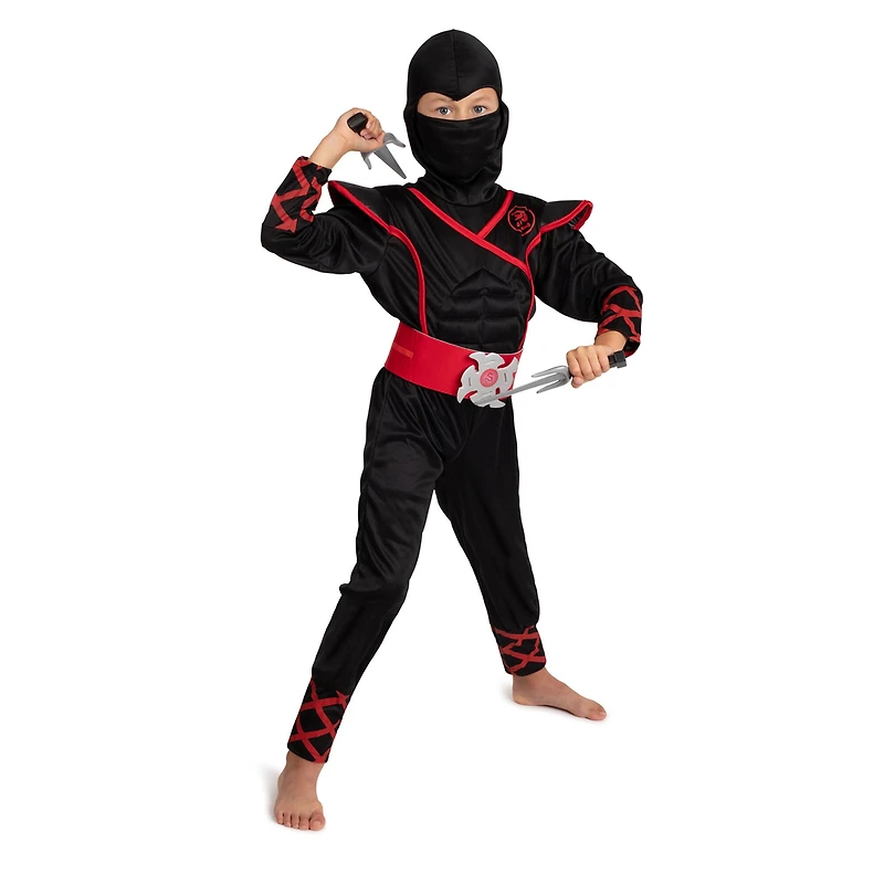 Bintiva Dress Up & Drama Play Ninja Costume Trunk Set