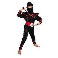 Bintiva Dress Up & Drama Play Ninja Costume Trunk Set