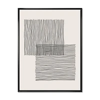 Designart - Minimal Geometric Lines And Squares II