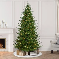 7.5ft. Pre-Lit Boulderwood Spruce Artificial Christmas Tree