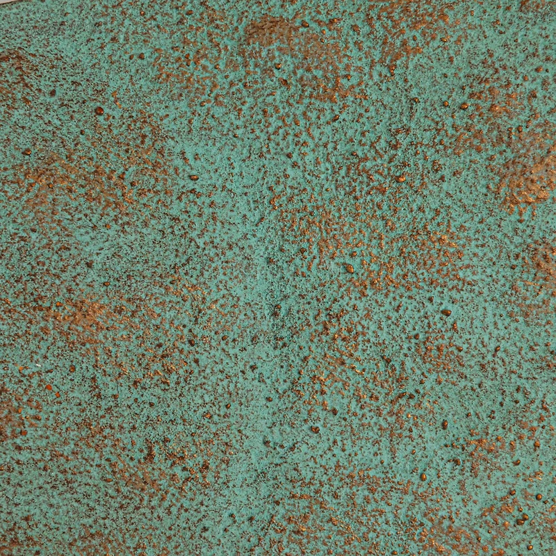 Hello Honey® 10" Distressed Aqua Trout Tail Metal Wall Décor