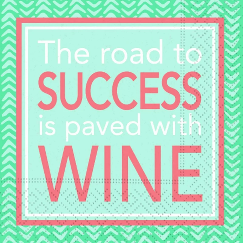 JAM Paper Fun Fact Cocktail Napkins, 40ct.