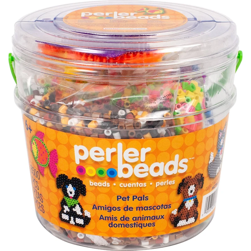 6 Pack: Perler Beads™ Pet Pals Bucket