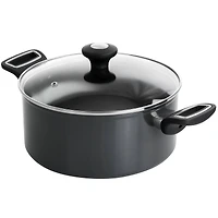 Martha Stewart Everyday 5qt. Gray Dutch Oven with Lid