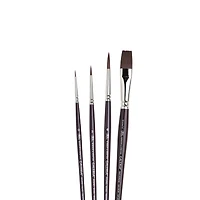 Winsor & Newton® Galeria® Short Handle 4 Piece Brush
