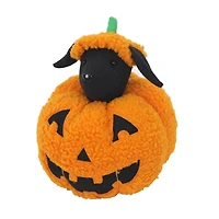7.25" Stuffed Dog Jack-o'-Lantern Tabletop Décor by Ashland®