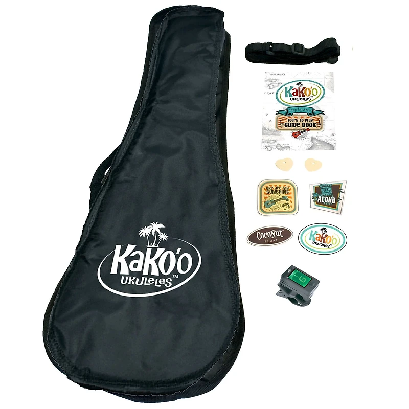 Salus KaKo'o 21" Sandalwood Professional Wooden Ukulele Set
