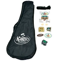 Salus KaKo'o 21" Sandalwood Professional Wooden Ukulele Set