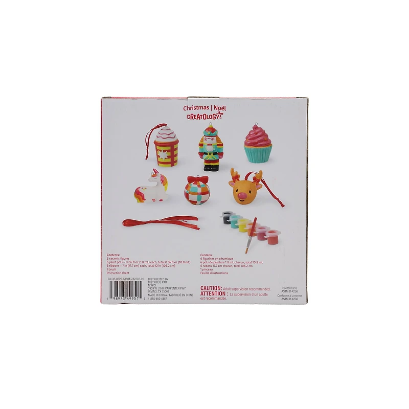 Whimsical 3D Ceramic Ornament Kit by Creatology™