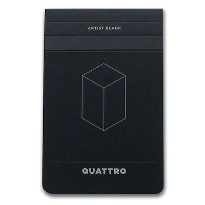 Global Art Quattro Black Blank Journal
