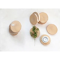 Hello Honey® 4" Round Birch Wood Slices, 6ct.