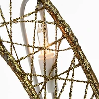 48" Santa’s Sleigh, Clear Mini Incandescent Lights