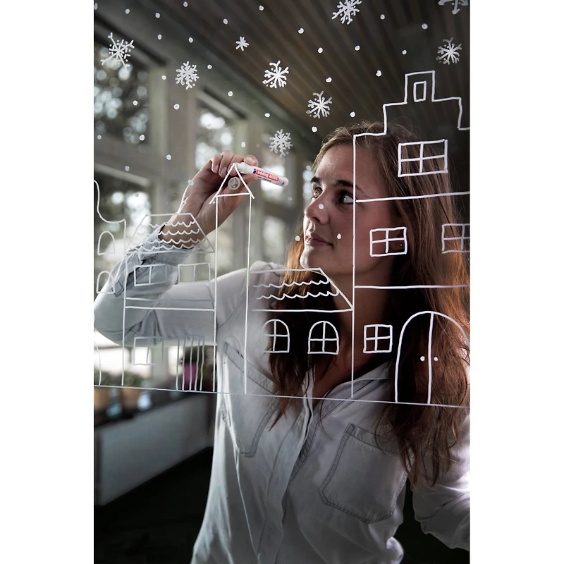 edding® 4095 Chalk Markers Set, 4ct.