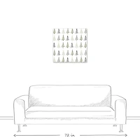 Tree Mat 24x24 Canvas Wall Art