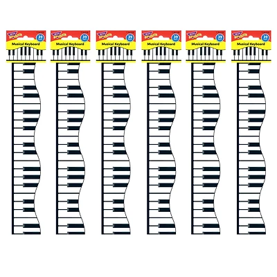 Trend Enterprises® Terrific Trimmers® Musical Keyboard Borders, 234ft.