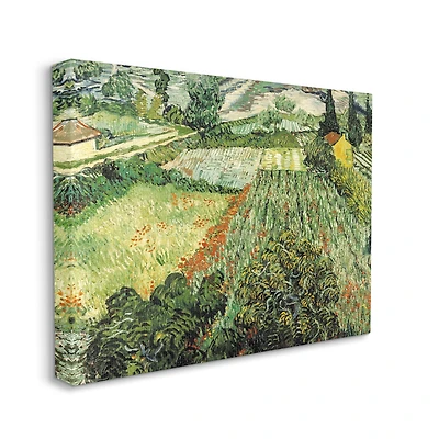 Stupell Industries Classic Van Gogh Field Painting Feld Mit Mohnblumen Canvas Wall Art