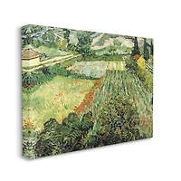 Stupell Industries Classic Van Gogh Field Painting Feld Mit Mohnblumen Canvas Wall Art