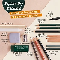 Faber-Castell® Dry Mediums Art & Graphic Try It Box Set