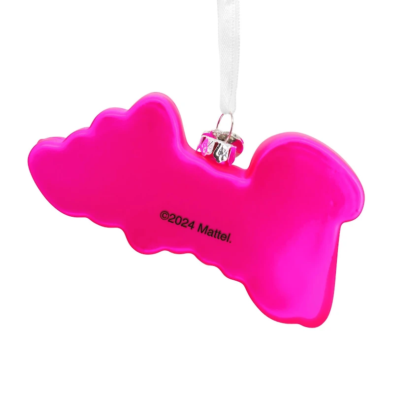 Hallmark 4.5" Barbie™ Logo Blown Glass Ornament