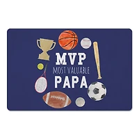 Most Valuable Papa Floor Mat