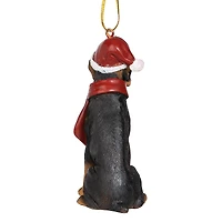 3.5" Doberman Pinscher Holiday Dog Ornament