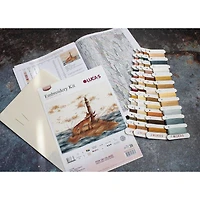 Luca-S Fox on Island Counted Cross Stitch Kit