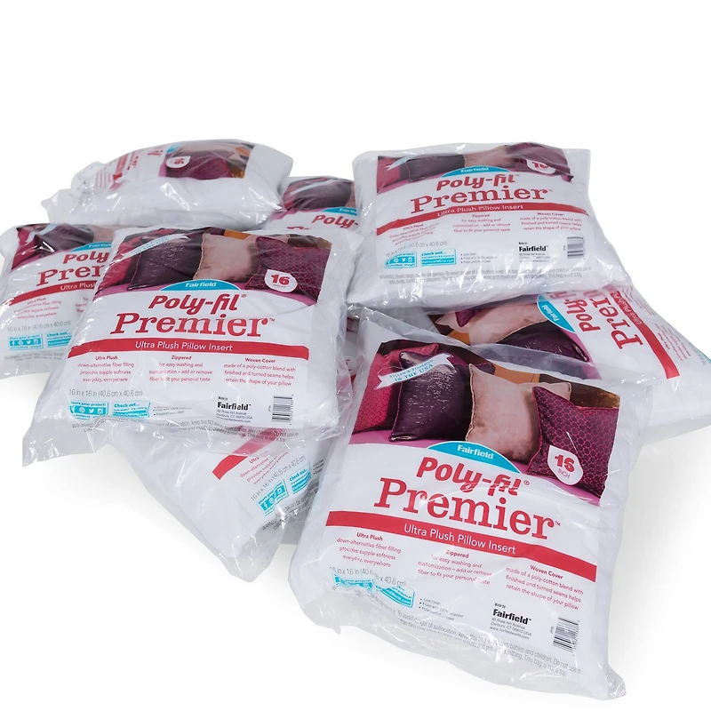 Poly-Fil® Premier™ 8ct. Pillow Insert