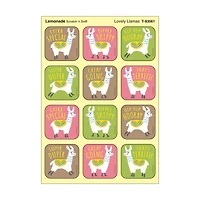 TREND Enterprises® Lovely Llamas, Lemonade Scent Scratch 'n Sniff Stinky Stickers®, 48 Per Pack, 6 Packs total of 288