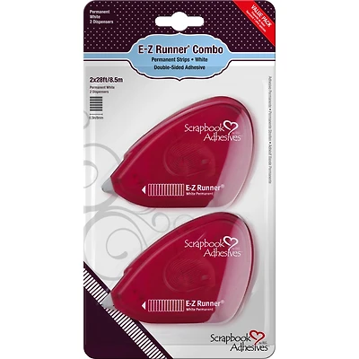 Scrapbook Adhesives by 3L® E-Z Runner® Permanent Adhesive, 2ct.