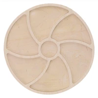 Leisure Arts® 10" Spiral Circle Welled Wood Surface