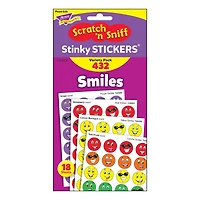Trend Enterprises® Stinky Stickers® Smiles Variety Pack, 3 Packs of 432ct.
