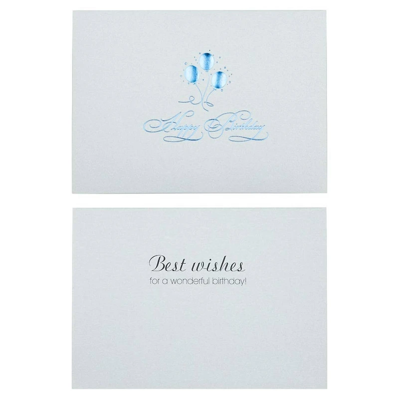 JAM Paper 5.625" x 7.875" Birthday Assortment Card Set, 25ct.