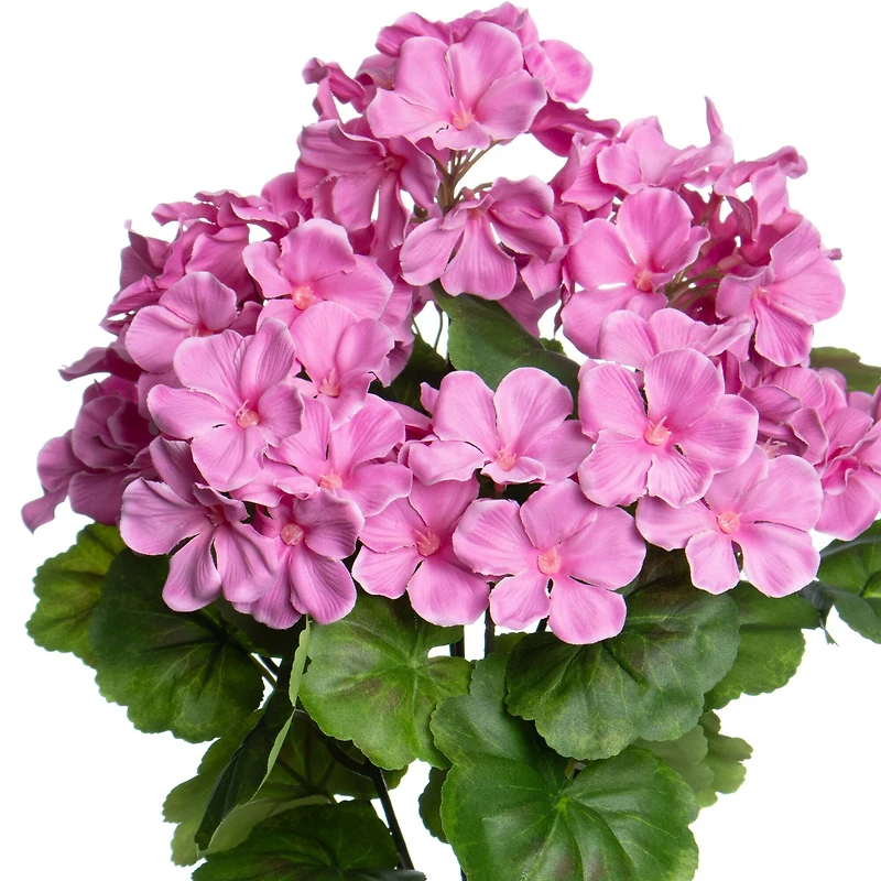 17.5" Geranium Water Resistant Bush by Ashland