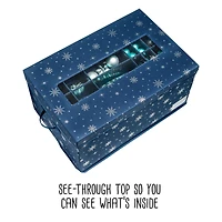 24" x 12" Honey Can Do Deluxe 72 Ornament Storage Box