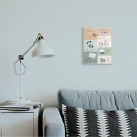 Stupell Industries Simple Home Self Care Advice Stay Positive Wall Plaque