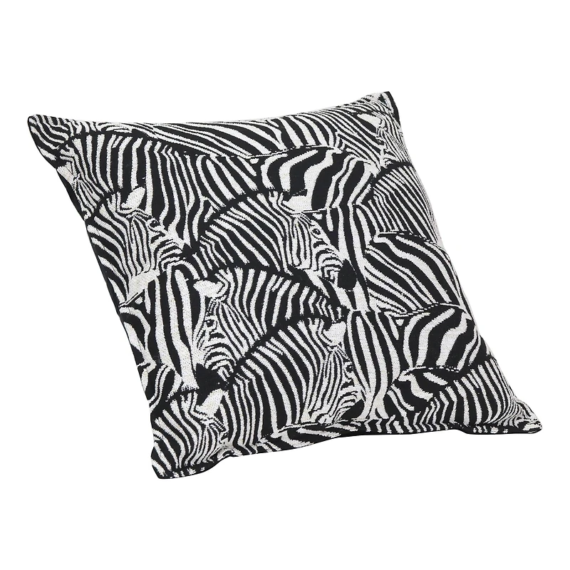 17.5" Abstract Zebra Throw Pillow by Ashland®
