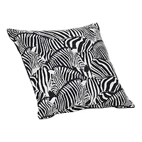 17.5" Abstract Zebra Throw Pillow by Ashland®