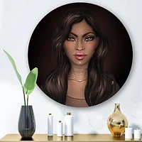 Designart - Portrait of African American Woman IV