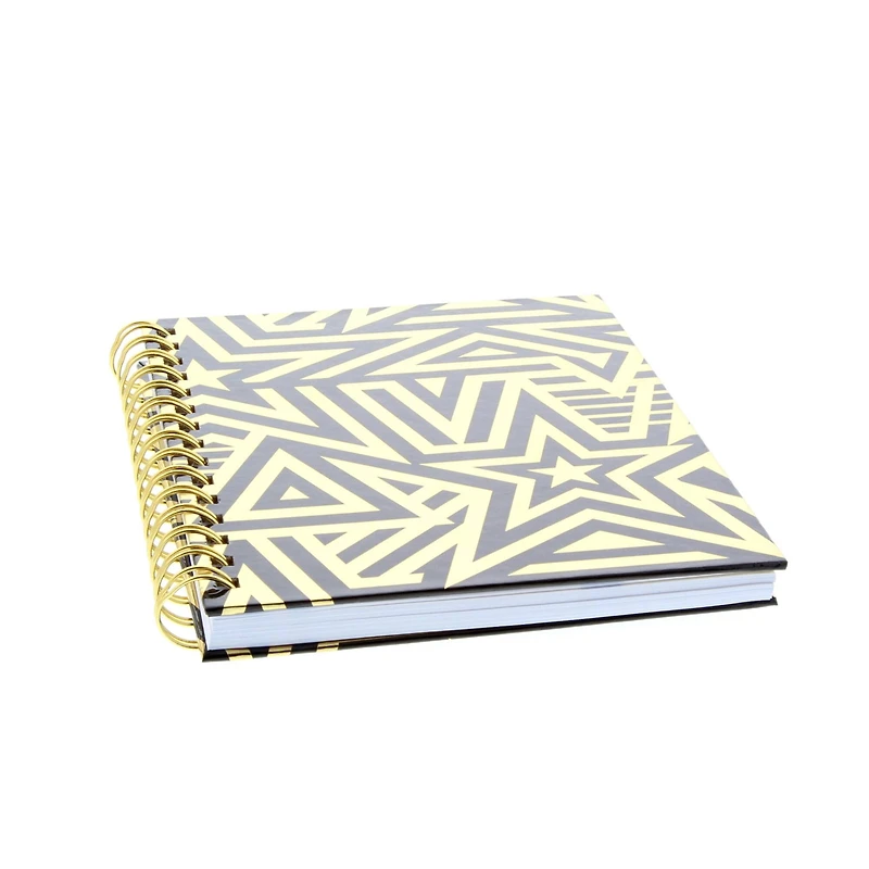 Art Alternatives Limited Edition Black & Gold Stars Fashion Journal