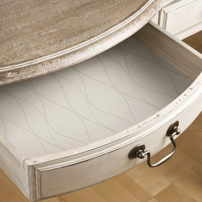 RoomMates Wave Ogee Peel & Stick Wallpaper