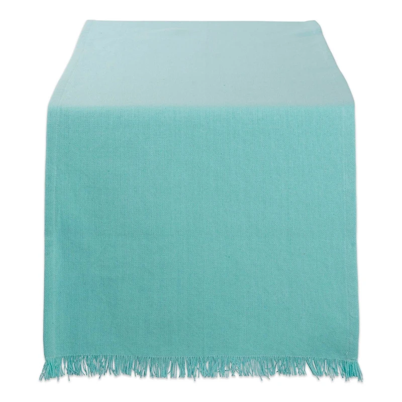 DII® 108" Solid Heavyweight Fringed Table Runner
