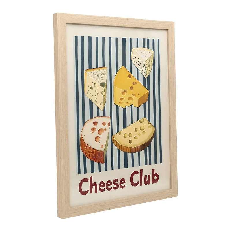 12" x 16" Cheese Club Framed Wall Décor by Ashland®
