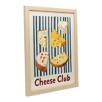 12" x 16" Cheese Club Framed Wall Décor by Ashland®