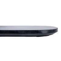 Hello Honey® 24" Black Oval Marble Serving Board
