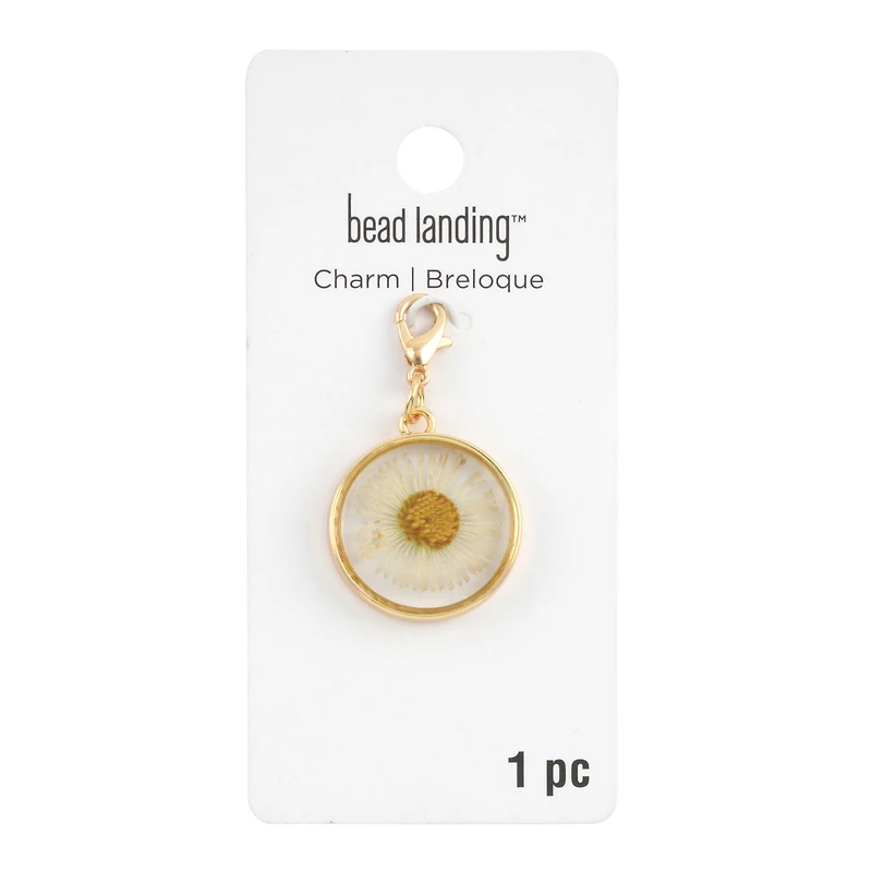 Press Flower Charm by Bead Landing™